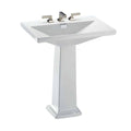 Sedona Beige Pedestal Lavatory O74373