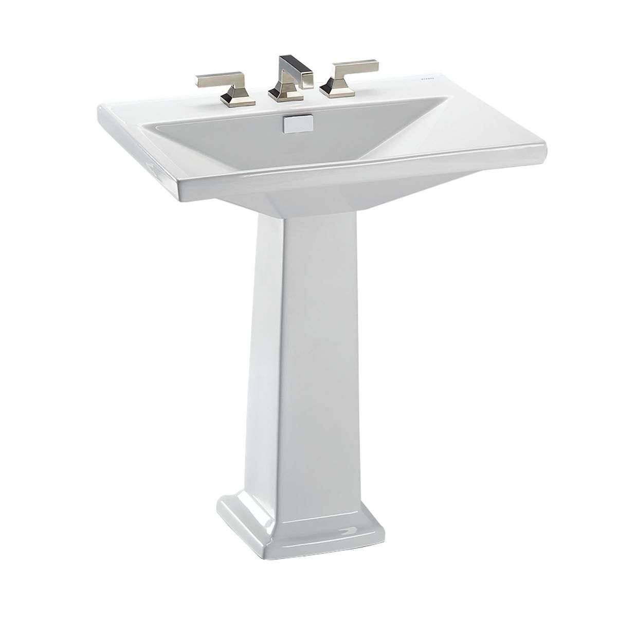 Sedona Beige Pedestal Lavatory O74373