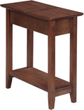 Dark Walnut Flip Top End Table A323292