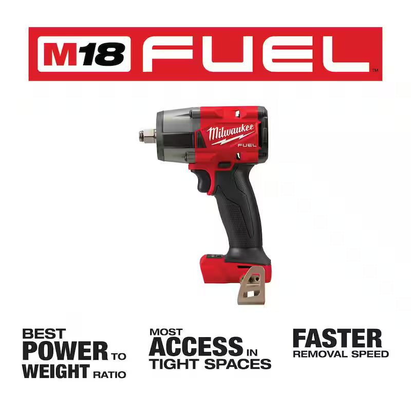18V Lithium-Ion Brushless Cordless Impact Wrench 2-Tool H300