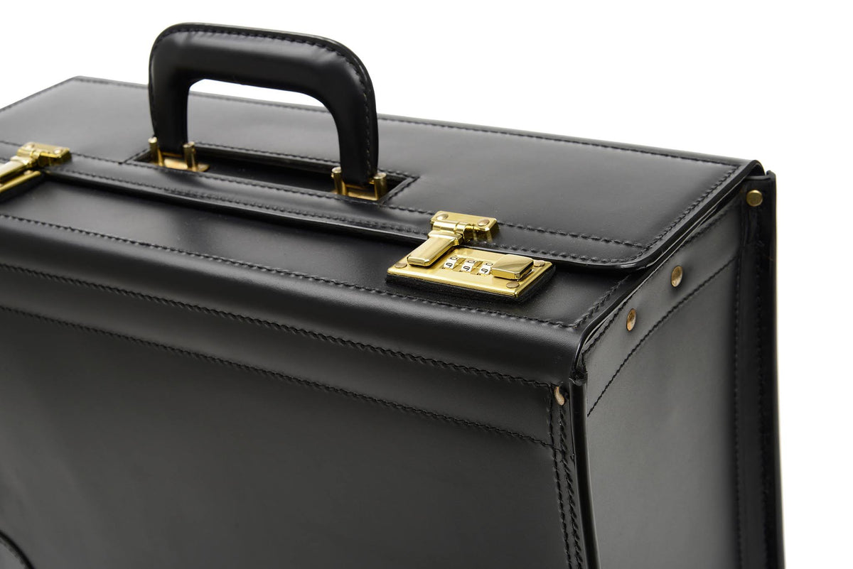 Black Leather Catalog Case M3075