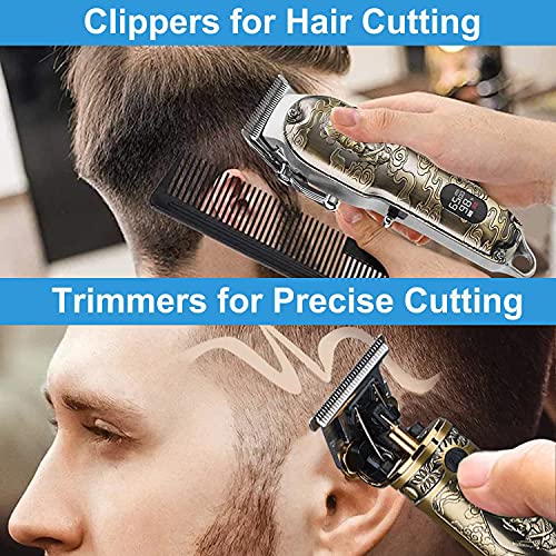 Cordless Hair Clippers and Trimmer Set with T-blade X980