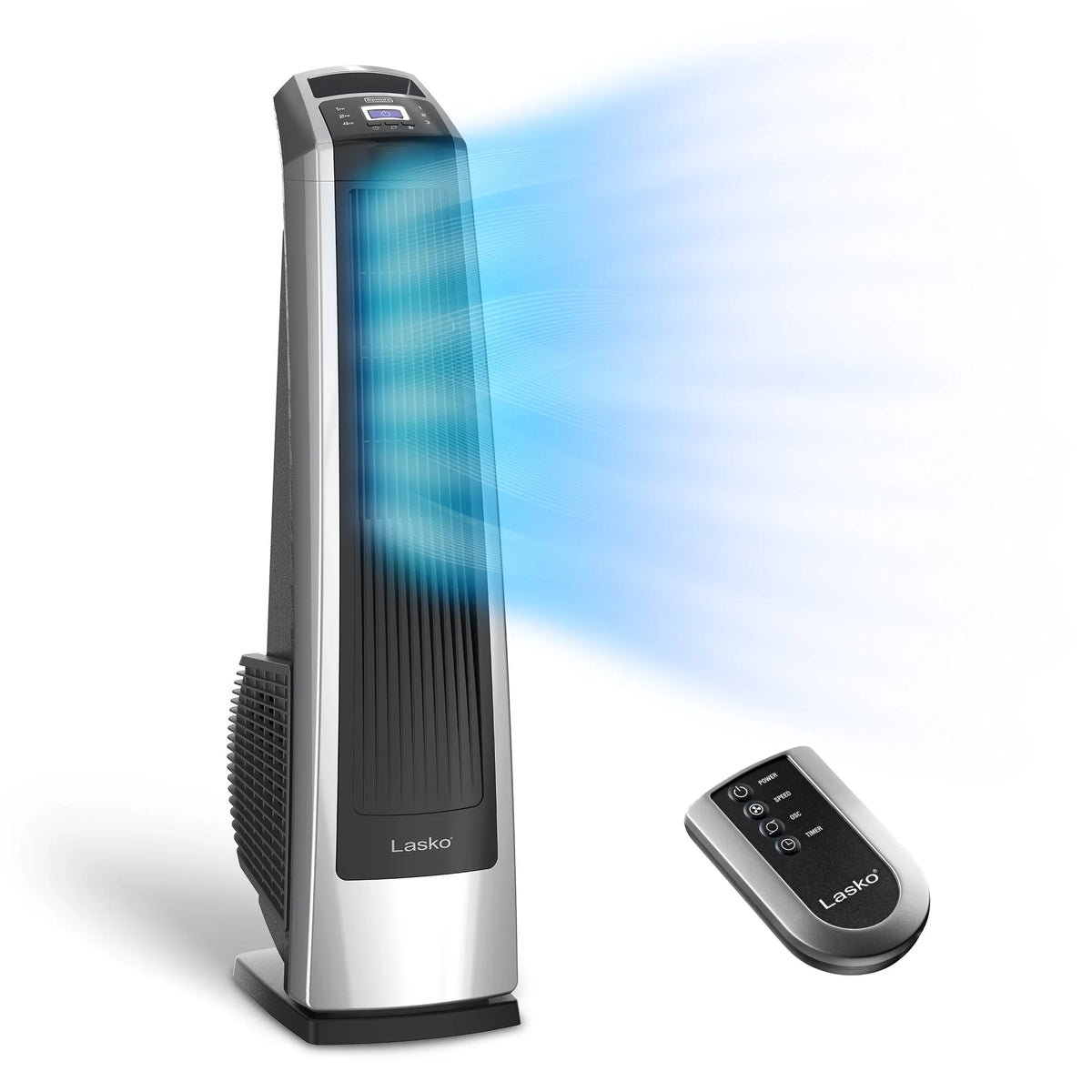 High Velocity Oscillating Tower Fan with Remote Control S607