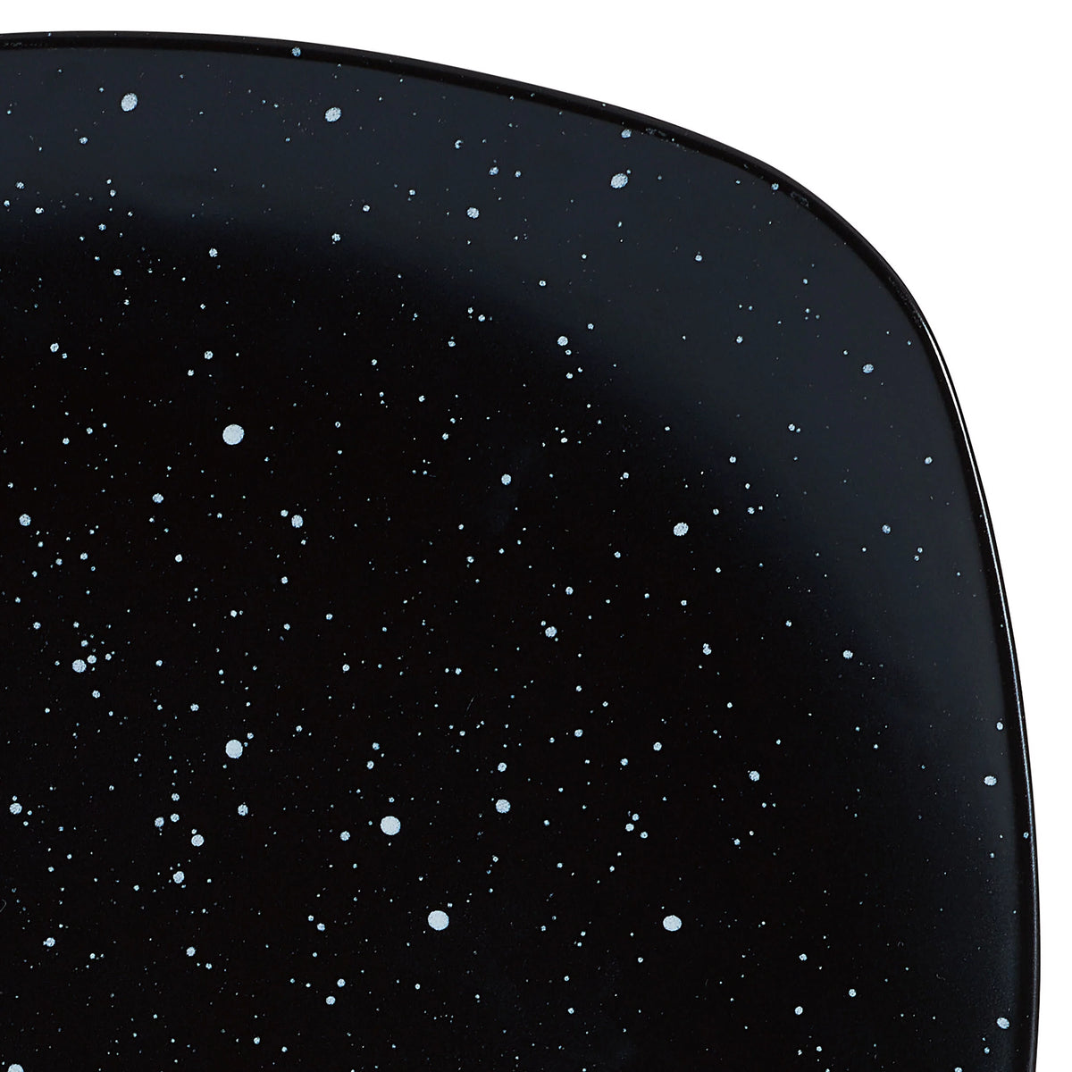 12-piece Black Speckle Stoneware Dinnerware Set K728