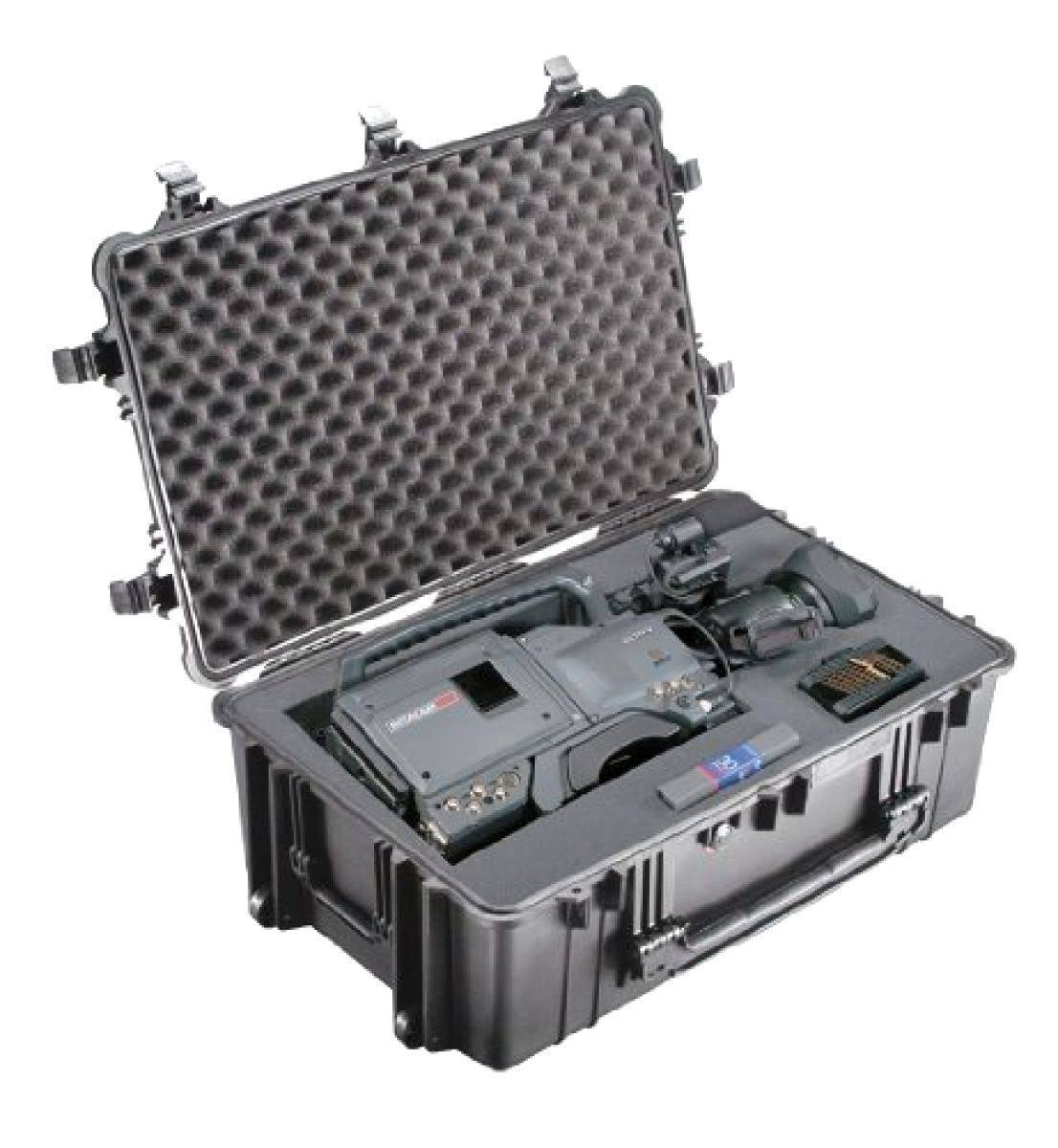 Black Camera Case with Foam P50846