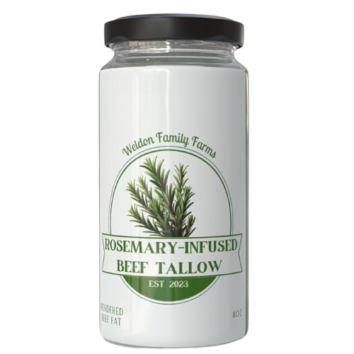 Rendered Beef Tallow, 2 pack, Grass fed, 16oz Total X46455