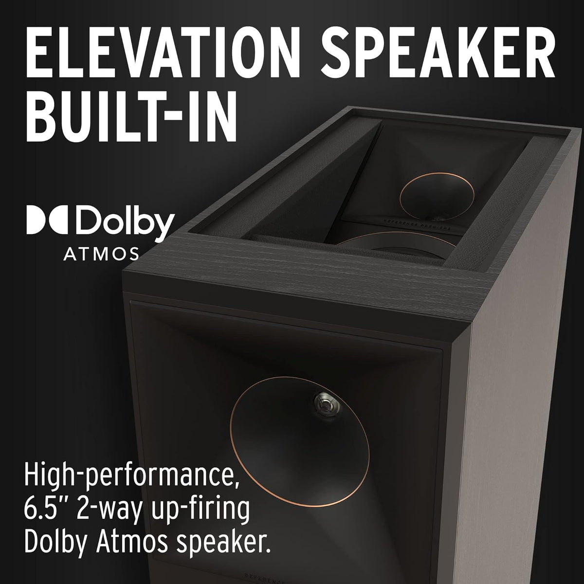 Ebony Floorstanding Speakers with Speaker Wire P29053