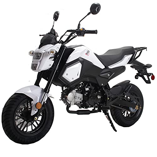 White 125cc Dirt Bike H2974