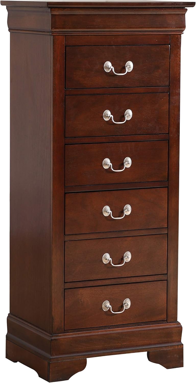 7 Drawer Lingerie Chest in Cappuccino U193