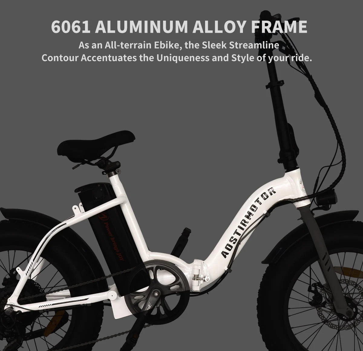 Folding Electric Bike 20 inch Fat Tire 500W 36V 13AH E472068