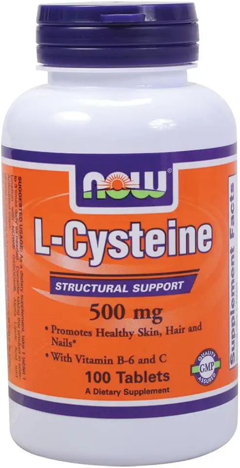 L-Cysteine 500 mg 100 Tabs 12 Pack X1207