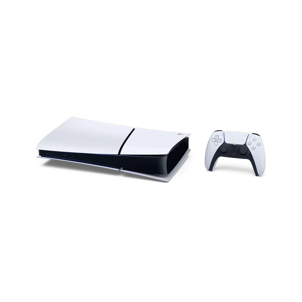 White and Starlight Blue PlayStation 5 Slim Digital Edition 1TB Gaming Console O7741