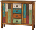 4 Drawer 2 Door Cabinet E62209