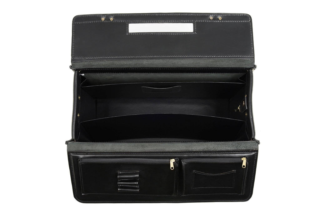 Black Leather Catalog Case M3075