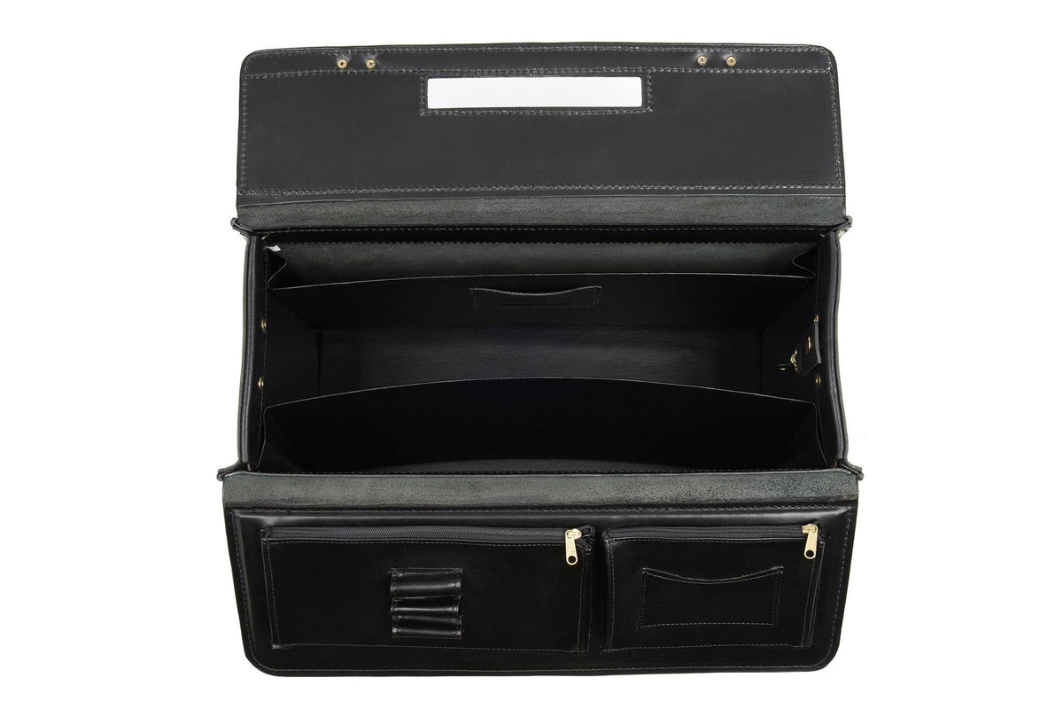 Black Leather Catalog Case M3075