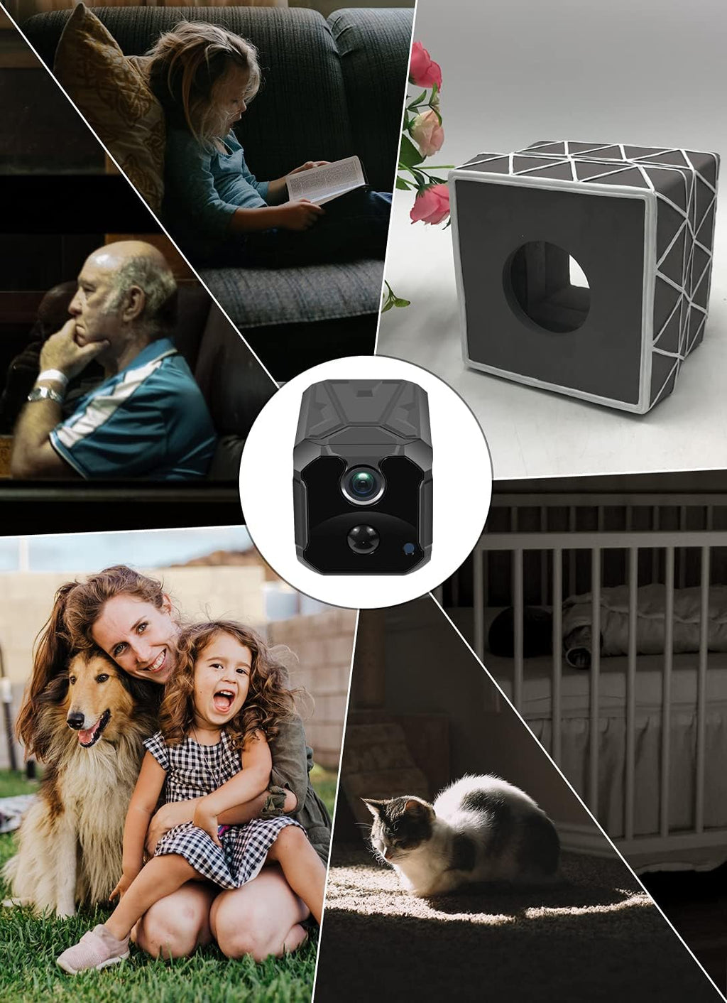 4K UHD Wireless Mini WiFi Security Camera L123