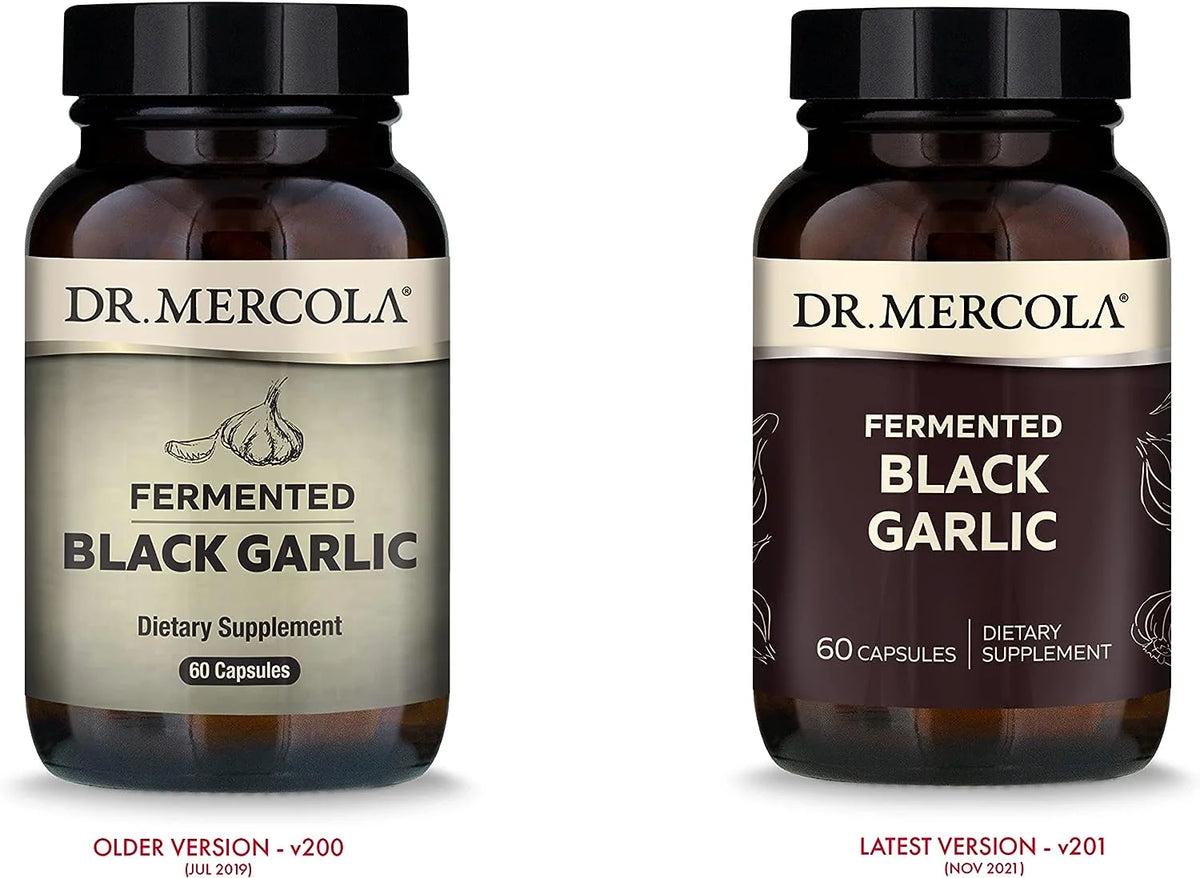 Fermented Black Garlic 60 Capsules Dietary Supplement E812038