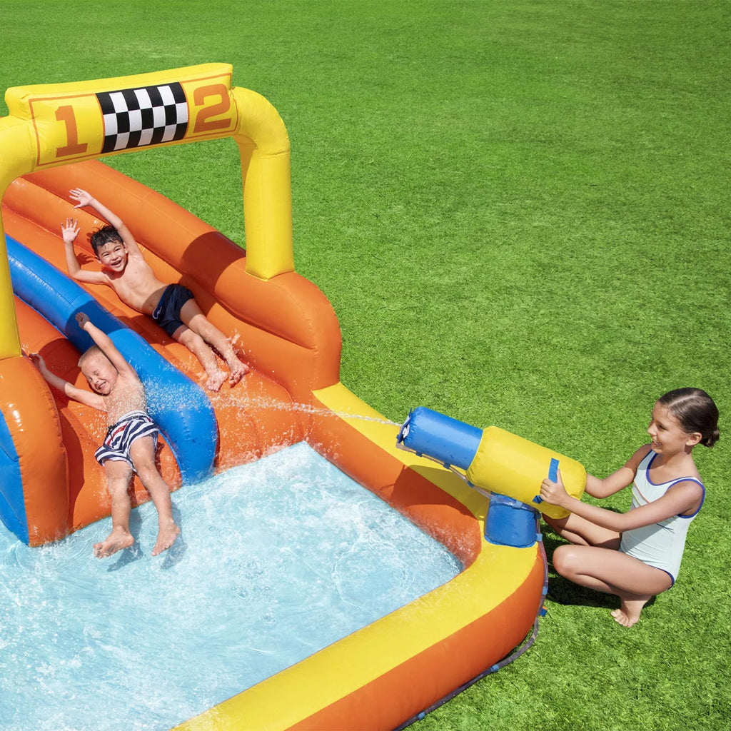 18' x 16.5' x 8.6' Inflatable Water Park B2761