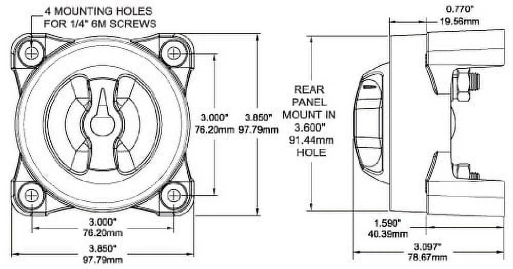 Red Battery Switch E42441
