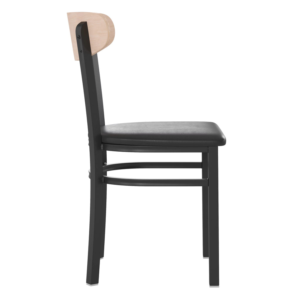 Metal Wood Restaurant Chair M69179