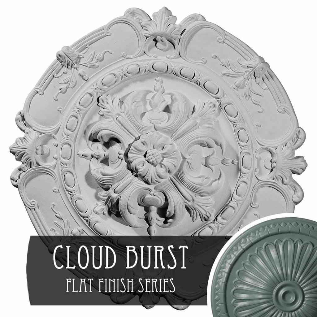 Hand-Painted Ceiling Medallion B14363