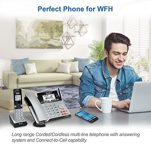2-Line Corded/Cordless Phone with Answering Machine X388944