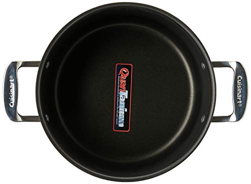 Black Nonstick 8-Quart Stockpot with Lid S348