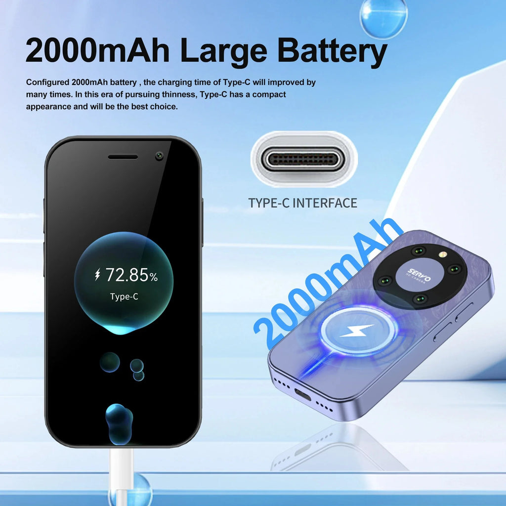 3.0" HD Display 4G LTE Mini Smartphone H958