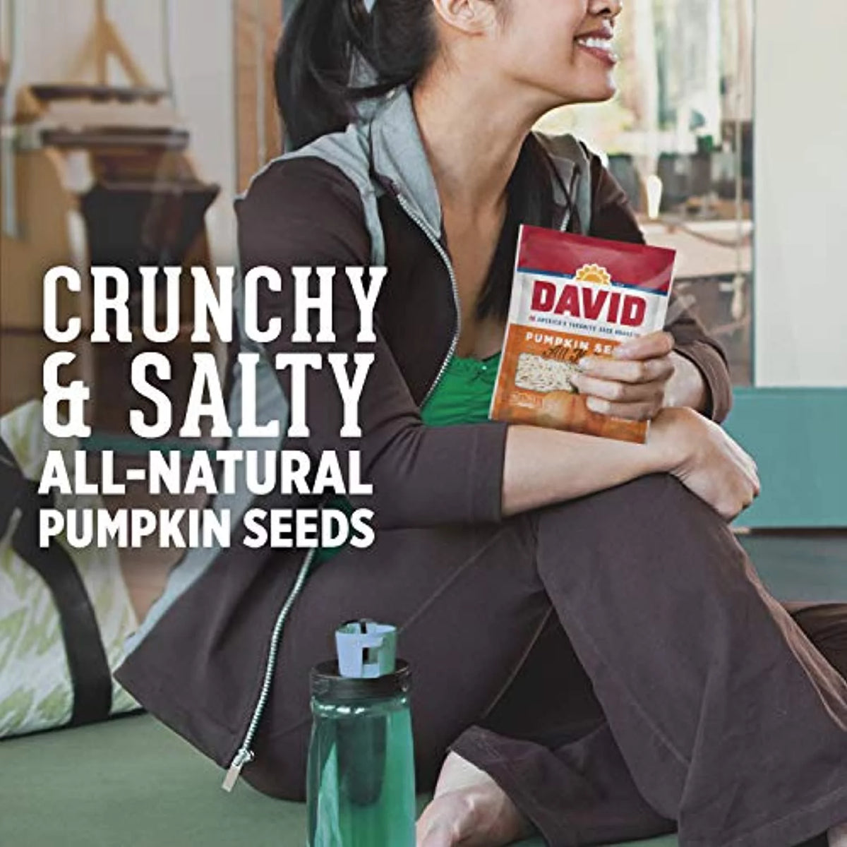 Roasted Salted Pumpkin Seeds 5 Oz 12 Pack L7492