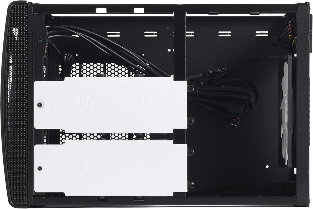 Black Mini ITX Computer Case with 120mm Fans S116632