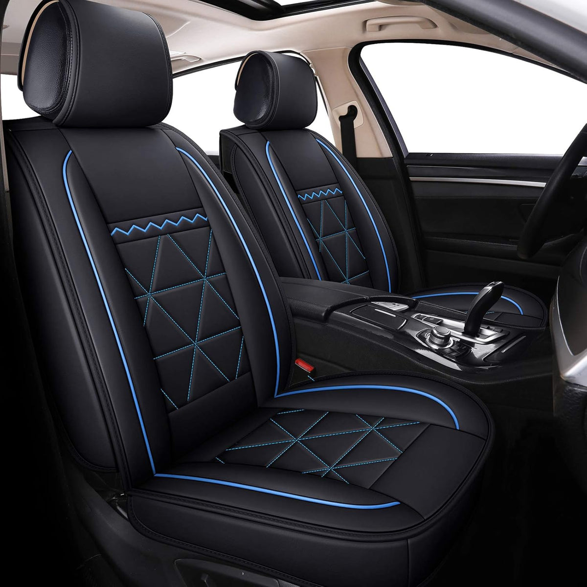 Universal Waterproof Faux Leather Auto Seat Covers X282506