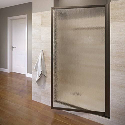 Oil-Rubbed Bronze Pivot Shower Door W9191