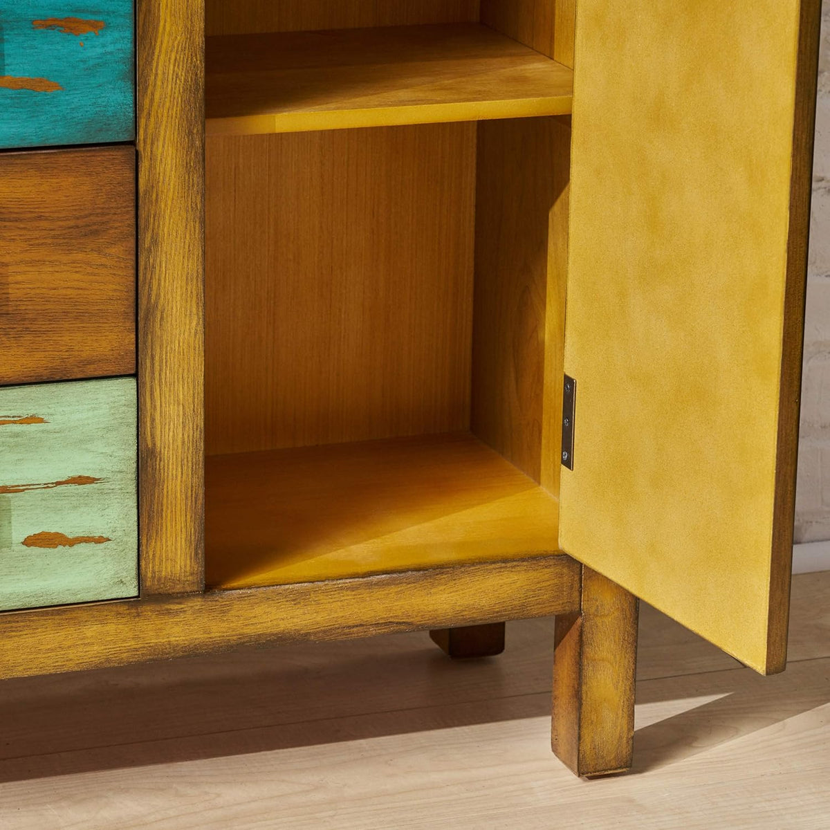 4 Drawer 2 Door Cabinet E62209