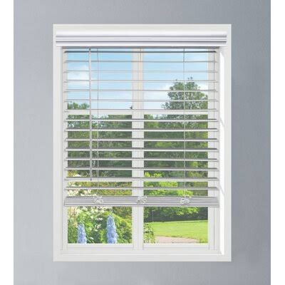 Faux Wood Cordless Blinds 39W x 60L I125