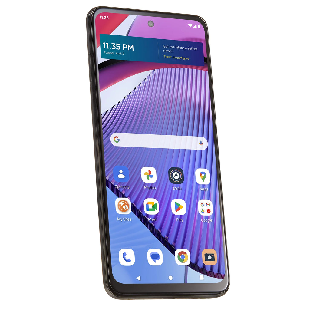 Black 128GB 4GB RAM Prepaid Smartphone V972419