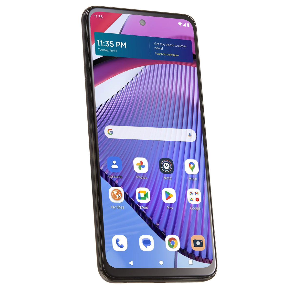 Black 128GB 4GB RAM Prepaid Smartphone V972419