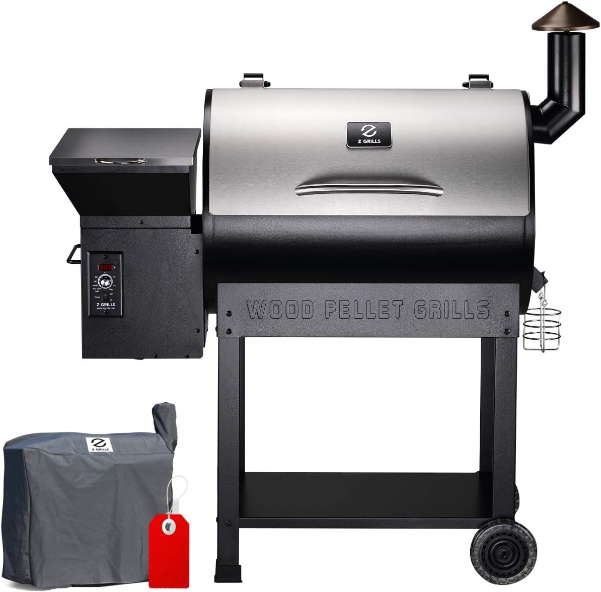 Portable Wood Pellet Grill & Electric Smoker I6844