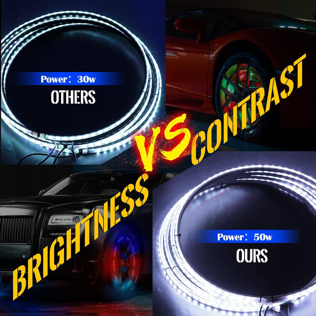 17inch Single Row Wheel Ring Light Kit -4PCS U323