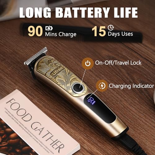 Waterproof Cordless Beard Trimmer Grooming Kit G473595