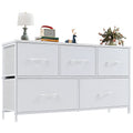 Gray 9 Drawer Fabric Storage Dresser X4619
