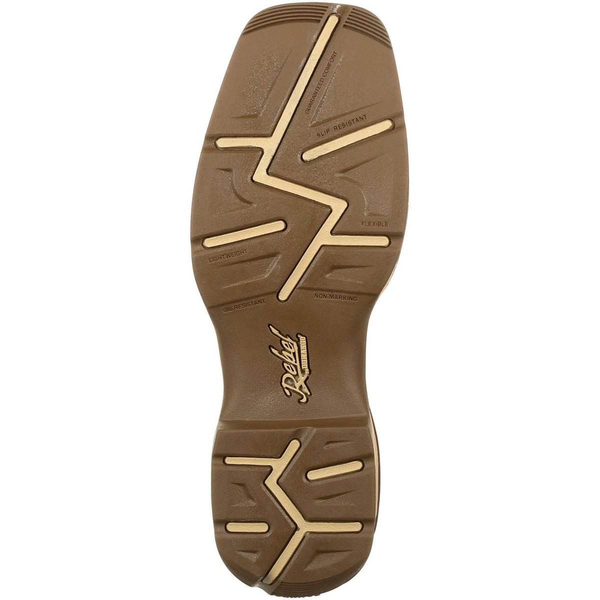 Brown Desert Camo Work Boots L978018