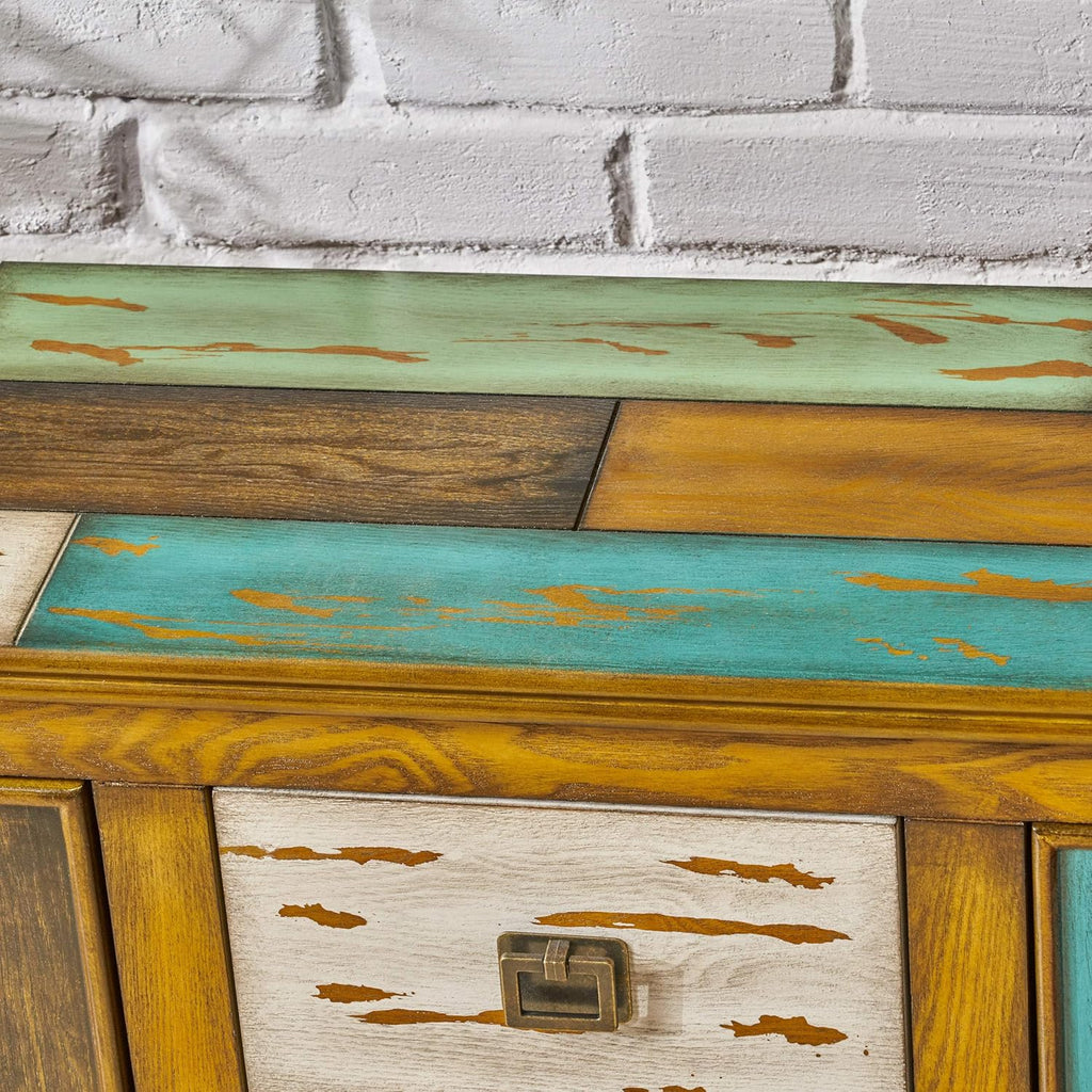 4 Drawer 2 Door Cabinet E62209