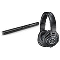 Shotgun Microphone with Pro Monitor Headphones C3081