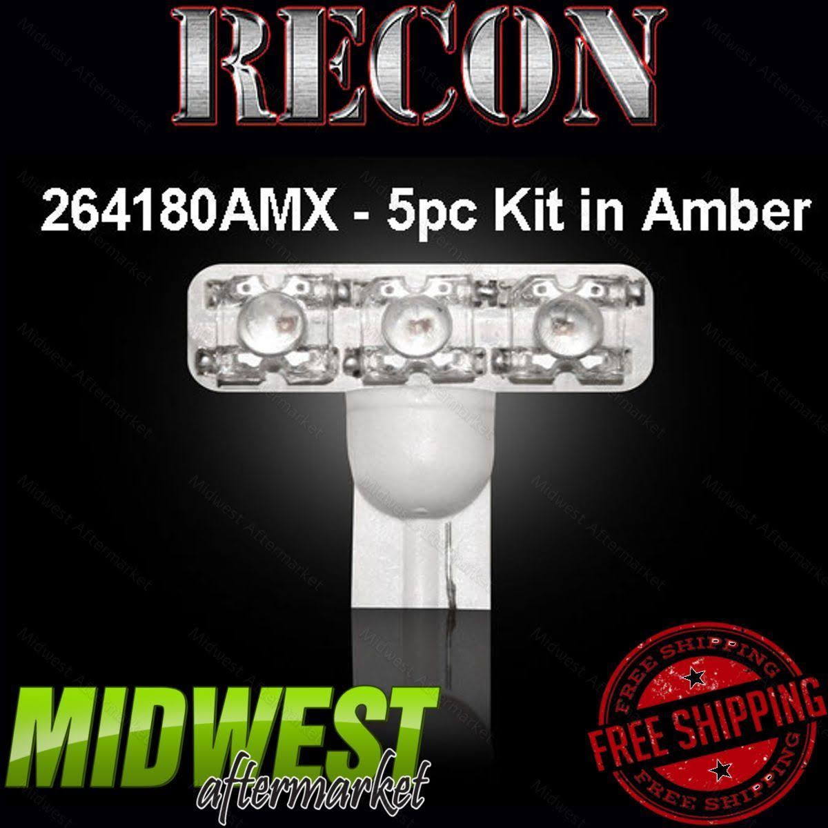 Amber High-Power 1-Watt LED Cab Light Bulbs A145319