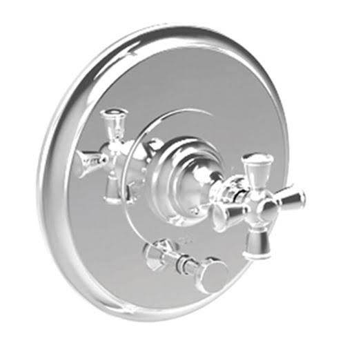 Satin Nickel Tub & Shower Diverter Plate with Handle X303361