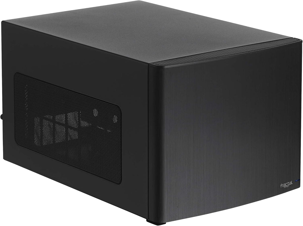 Black Mini ITX Computer Case with 120mm Fans S116632