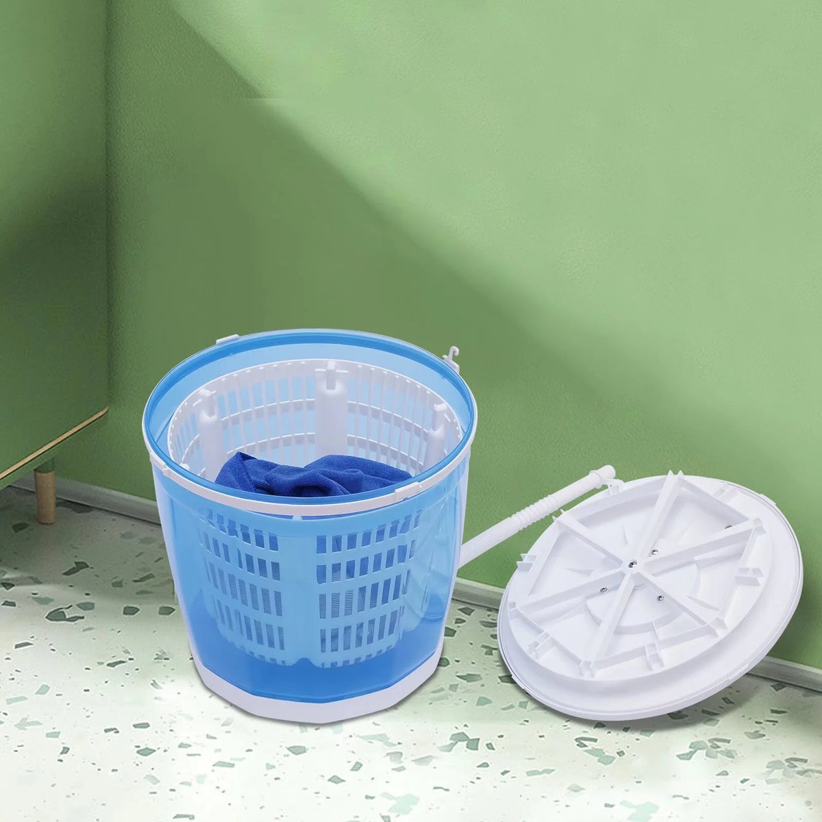 Portable Mini Compact Hand-operated Spin Dryer O268