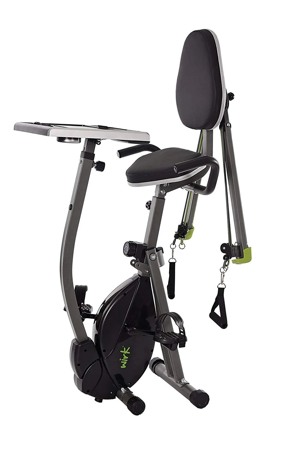 Upright Exercise Bike Workstation and Standing Desk R478026