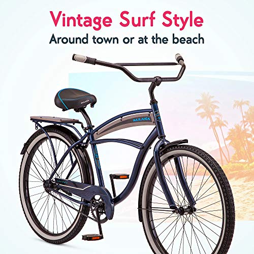Youth Beach Cruiser Bike, 20-26-Inch Wheel Options, Step-Through or Step-Over Frames, Single or 7-Speed U77475