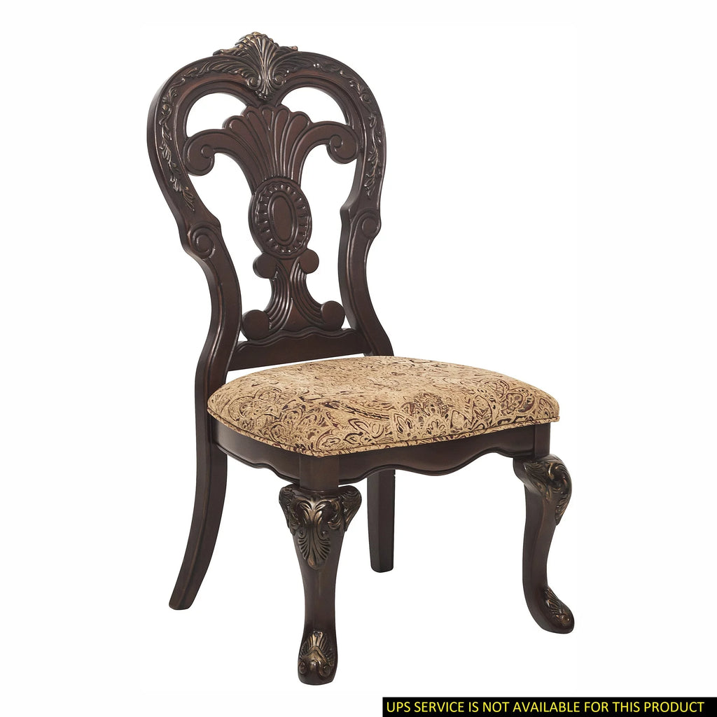 2pc Fabric Upholstered Side Chairs K56474